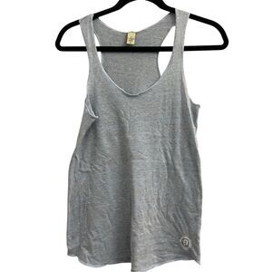 Pure Barre Heather Blue Tank Top sz M super soft athletic workout yoga Pilates